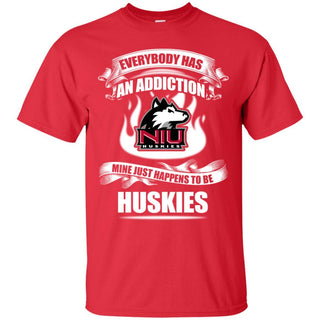 Everybody Has An Addiction Mine Just Happens To Be Northern Illinois Huskies T Shirt