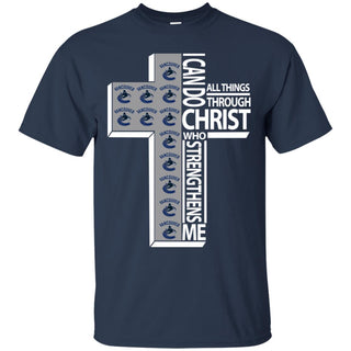 I Can Do All Things Through Christ Vancouver Canucks T Shirts