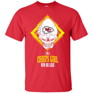 Kansas City Chiefs Girl Win Or Lose T Shirts