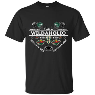 I Am A Wildaholic Minnesota Wild T Shirts