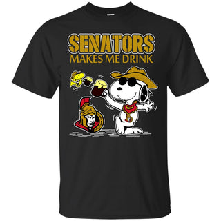 Ottawa Senators Make Me Drinks T Shirts
