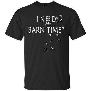 I Need My Barn Time Horse Black Sweaters