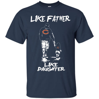 Like Father Like Daughter Chicago Bears T Shirts