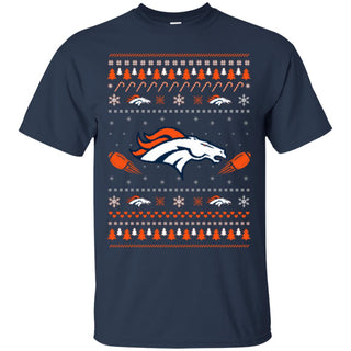 Denver Broncos Stitch Knitting Style Ugly T Shirts