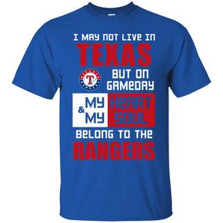 My Heart And My Soul Belong To The Rangers T Shirts