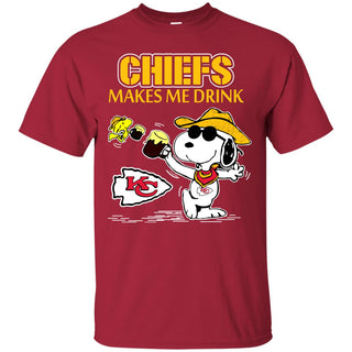 Kansas City Chiefs Make Me Drinks T Shirts