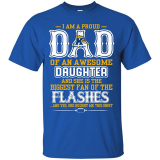 Proud Of Dad Of An Awesome Daughter Kent State Golden Flashes T Shirts