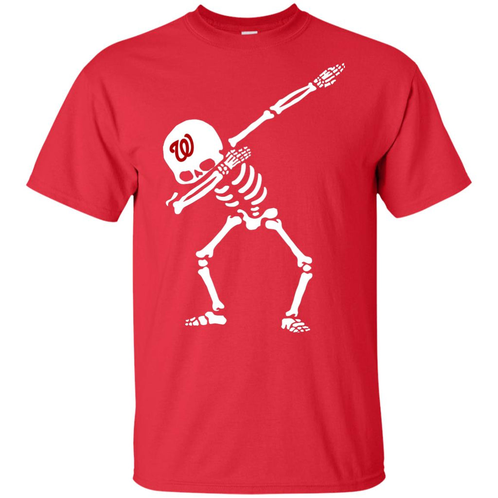 Dabbing Skull Washington Nationals T Shirts
