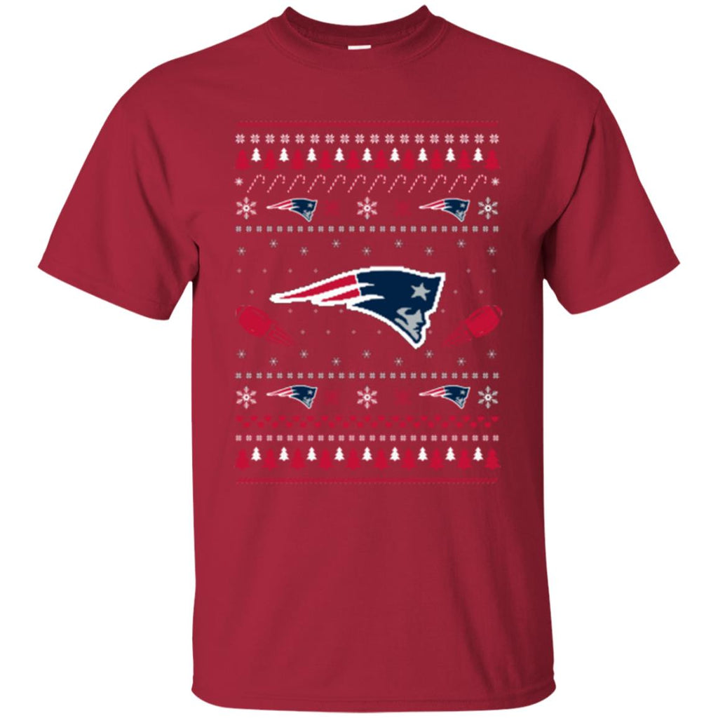 New England Patriots Stitch Knitting Style Ugly T Shirts