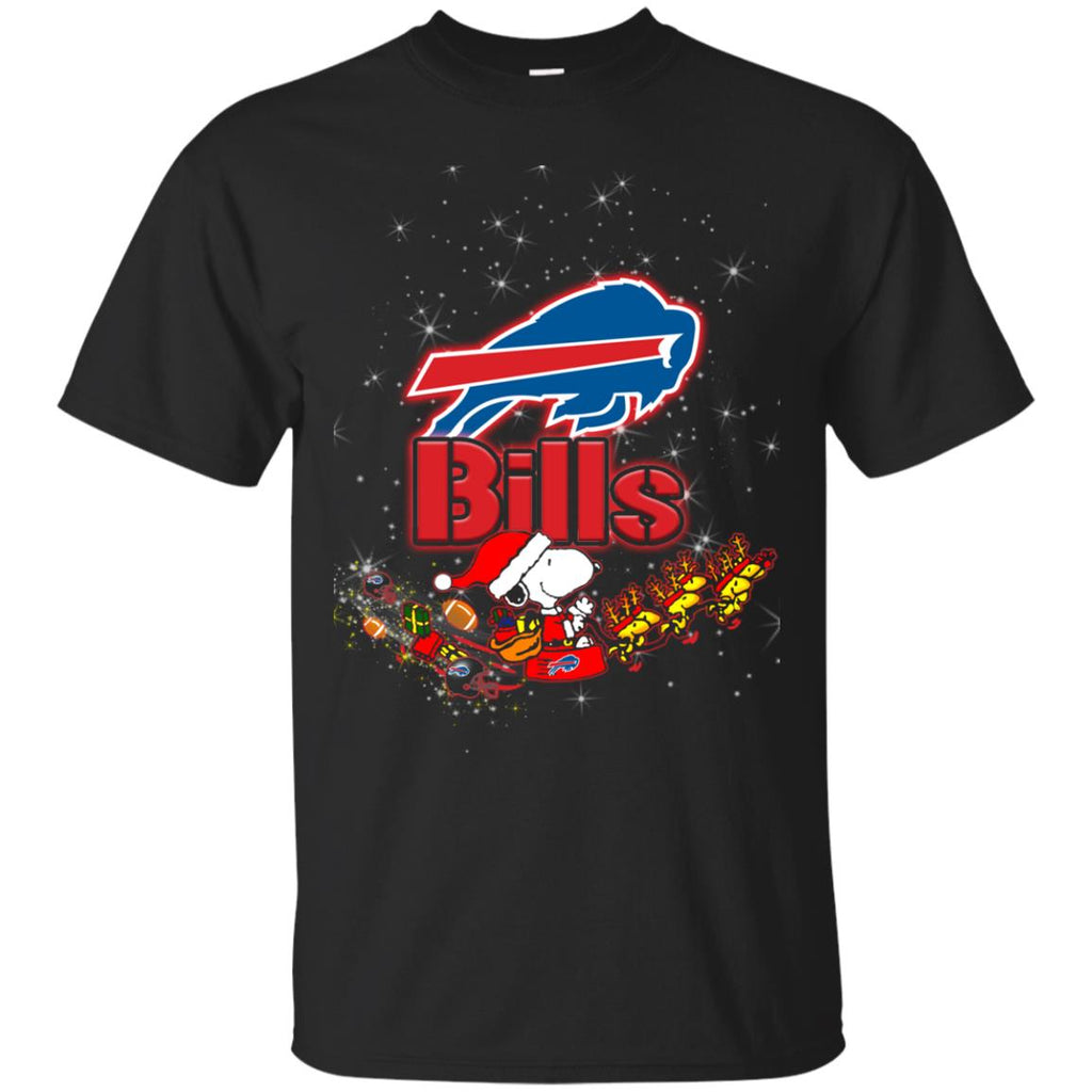 Snoopy Christmas Buffalo Bills T Shirts