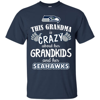 This Grandma Is Crazy About Her Grandkids And Her Seattle Seahawks T Shirts