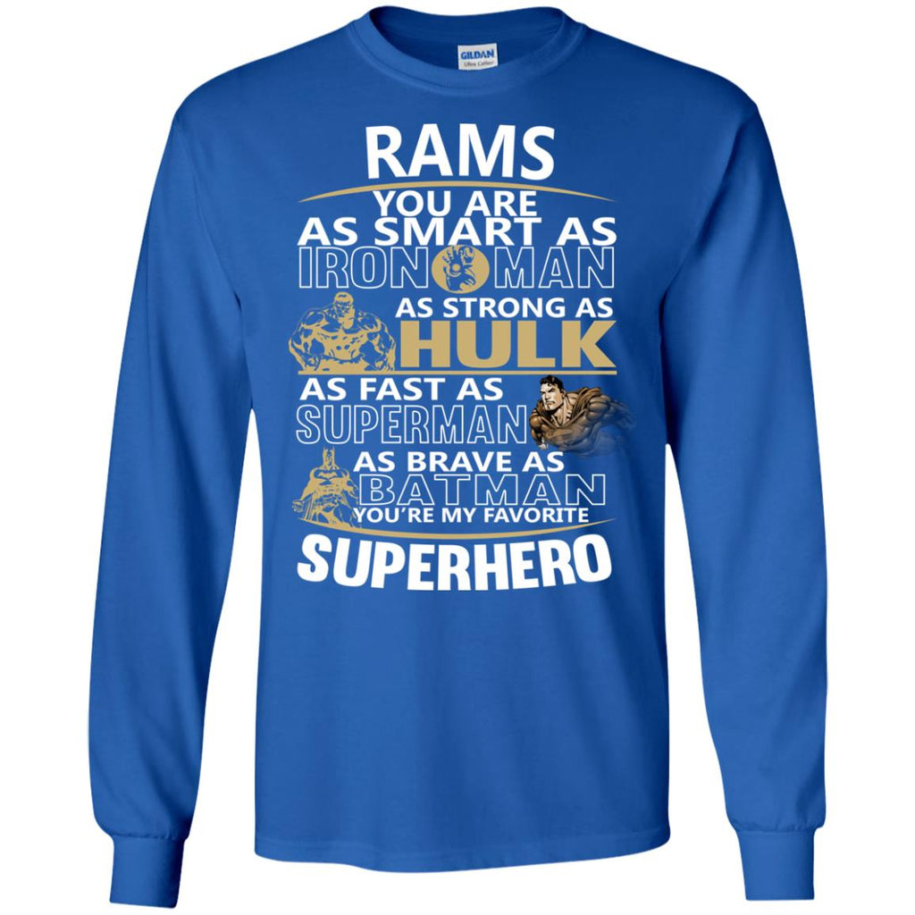 Los Angeles Rams You're My Favorite Super Hero T Shirts