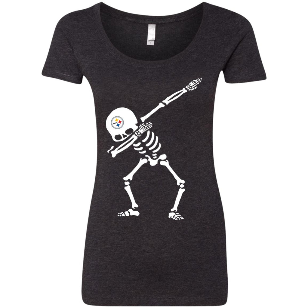 Dabbing Skull Pittsburgh Steelers T Shirts