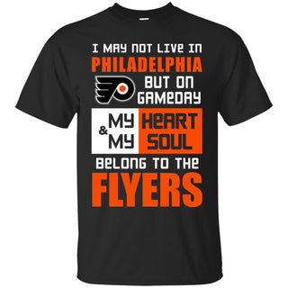 My Heart And My Soul Belong To The Flyers T Shirts