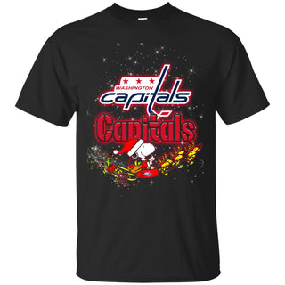 Snoopy Christmas Washington Capitals T Shirts