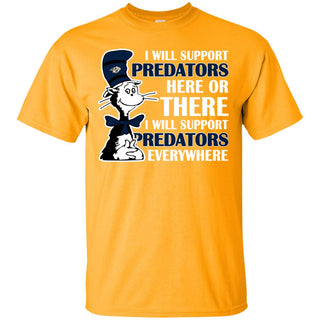 I Will Support Everywhere Nashville Predators T Shirts