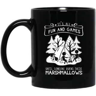 Its All Fun And Marshmallows Games Mugs