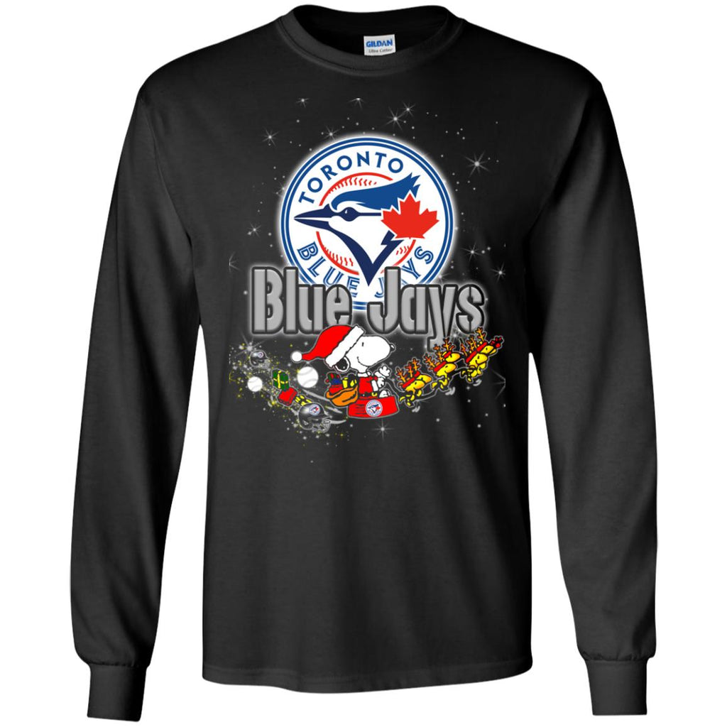 Snoopy Christmas Toronto Blue Jays T Shirts