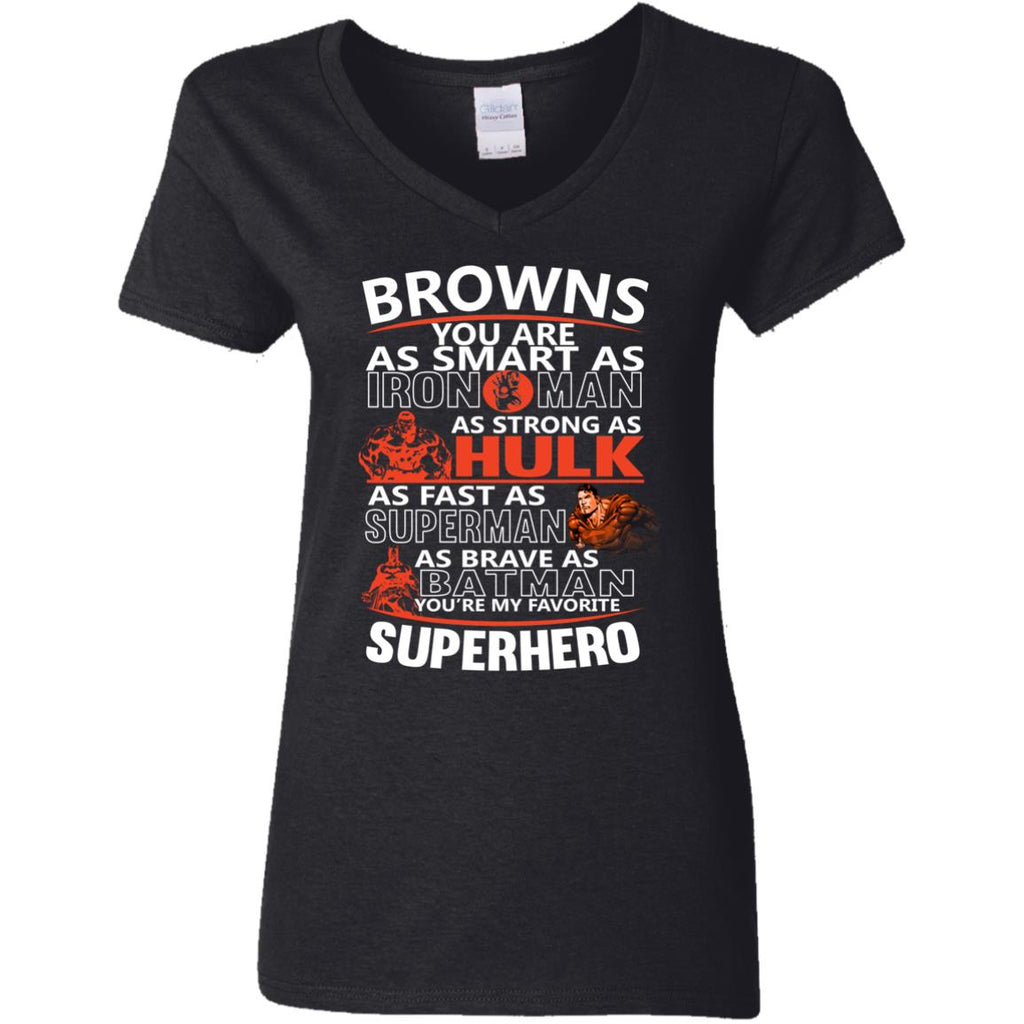 Cleveland Browns You're My Favorite Super Hero T Shirts