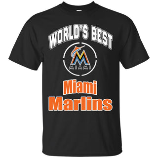 Amazing World's Best Dad Miami Marlins T Shirts