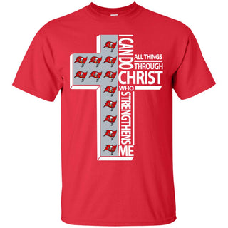 I Can Do All Things Through Christ Tampa Bay Buccaneers T Shirts