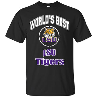 Amazing World's Best Dad LSU Tigers T Shirts