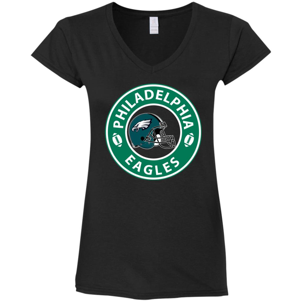 Starbucks Coffee Philadelphia Eagles T Shirts