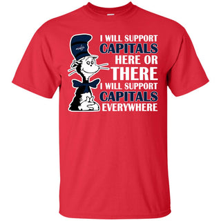 I Will Support Everywhere Washington Capitals T Shirts