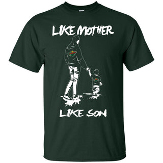Like Mother Like Son Minnesota Wild T Shirt