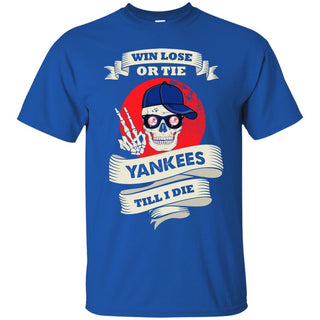 Skull Say Hi New York Yankees T Shirts