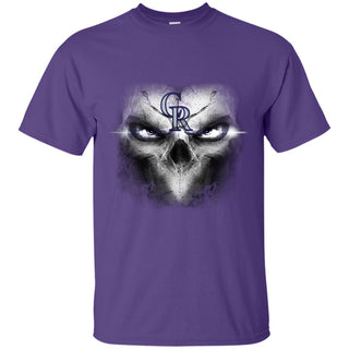 Colorado Rockies Skulls Of Fantasy Logo T Shirts