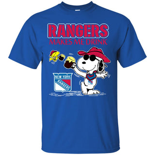 New York Rangers Make Me Drinks T Shirts