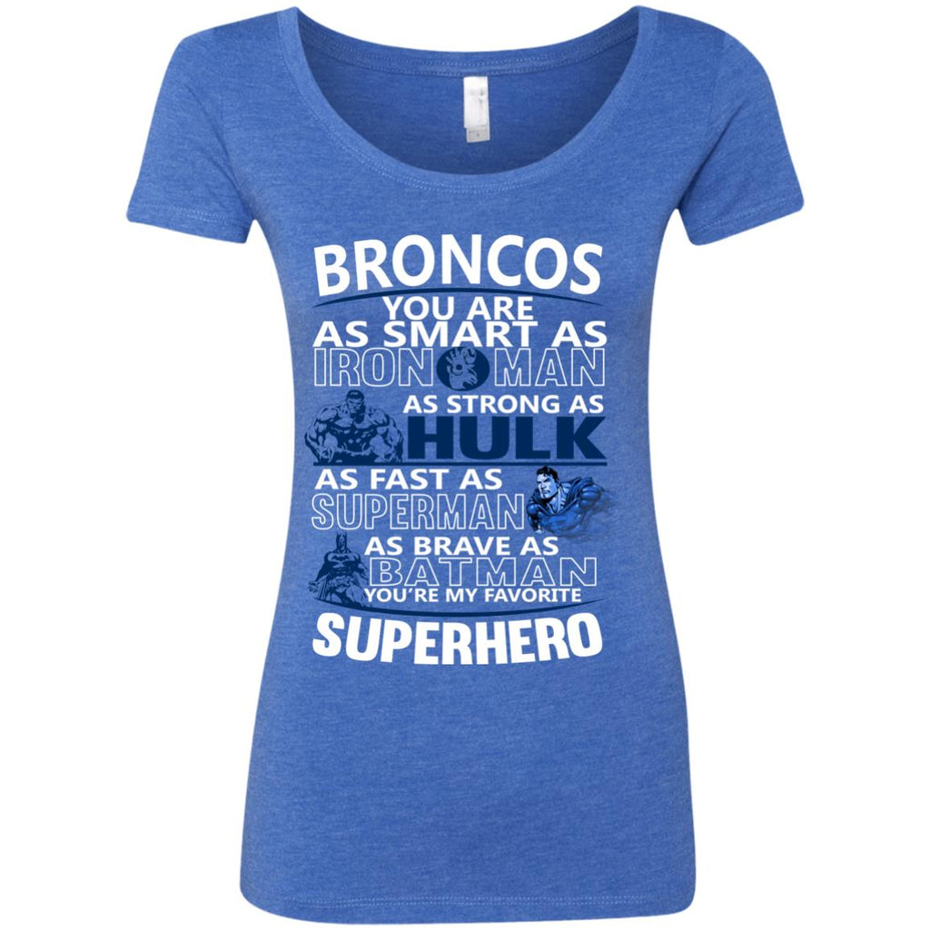 Denver Broncos You're My Favorite Super Hero T Shirts