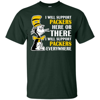 I Will Support Everywhere Green Bay Packers T Shirts
