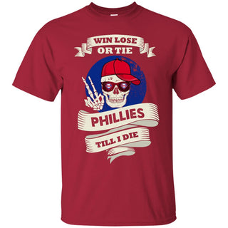 Skull Say Hi Philadelphia Phillies T Shirts