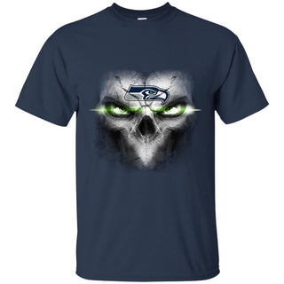 Seattle Seahawks Skulls Of Fantasy Logo T Shirts