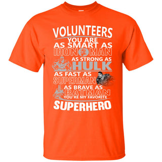 Tennessee Volunteers You're My Favorite Super Hero T Shirts