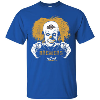 IT Horror Movies Milwaukee Brewers T Shirts