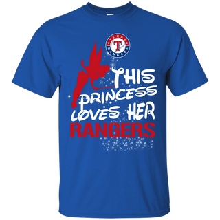 This Princess Love Her Texas Rangers T Shirts