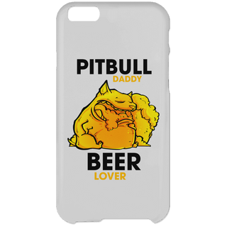 Pitbull Daddy Beer Lover Phone Cases
