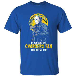 Jason With His Axe Los Angeles Chargers T Shirts