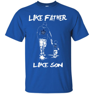 Like Father Like Son Toronto Maple Leafs T Shirt