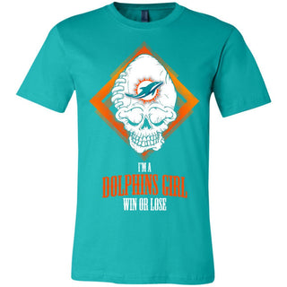 Miami Dolphins Girl Win Or Lose T Shirts