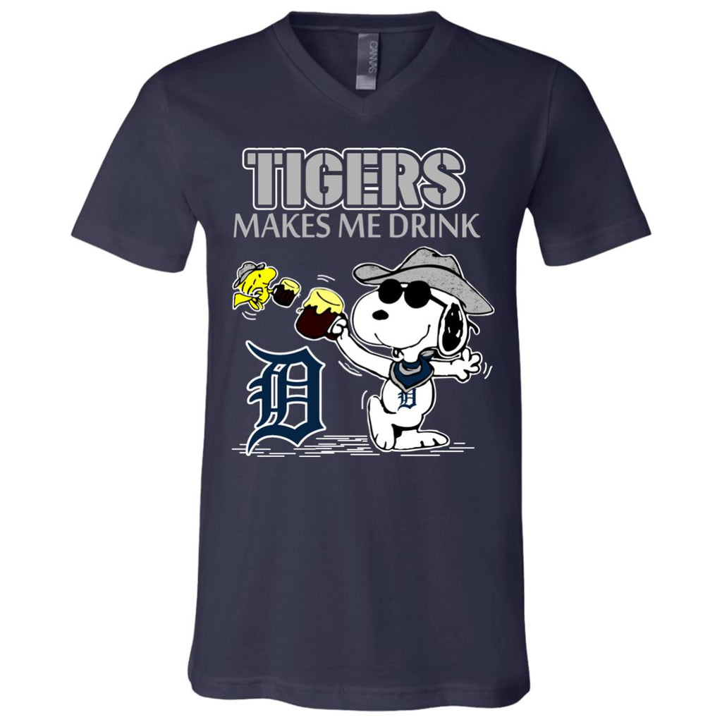 Detroit Tigers Makes Me Drinks T Shirts – Best Funny Store