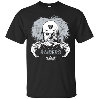 IT Horror Movies Oakland Raiders T Shirts