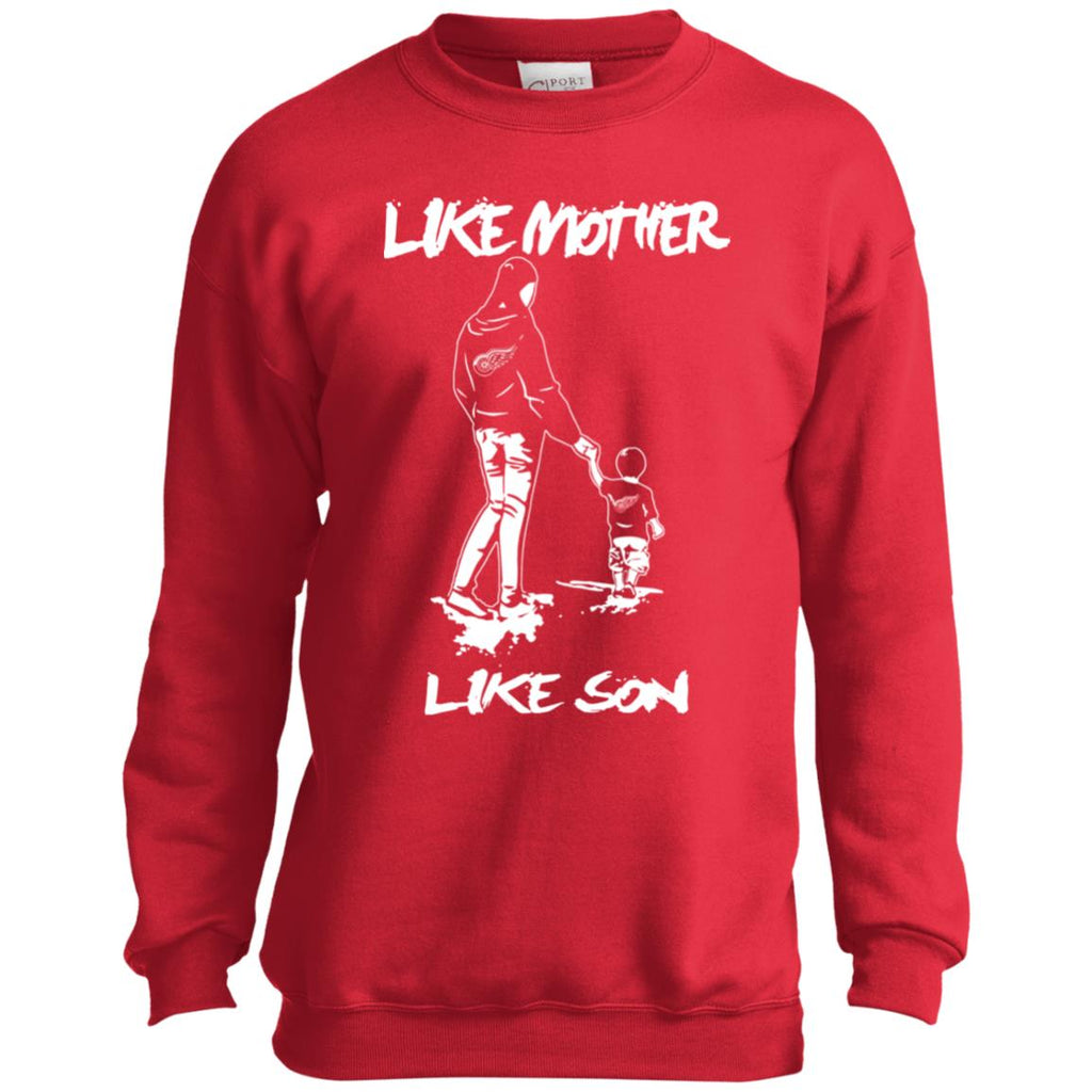 Like Mother Like Son Detroit Red Wings T Shirt
