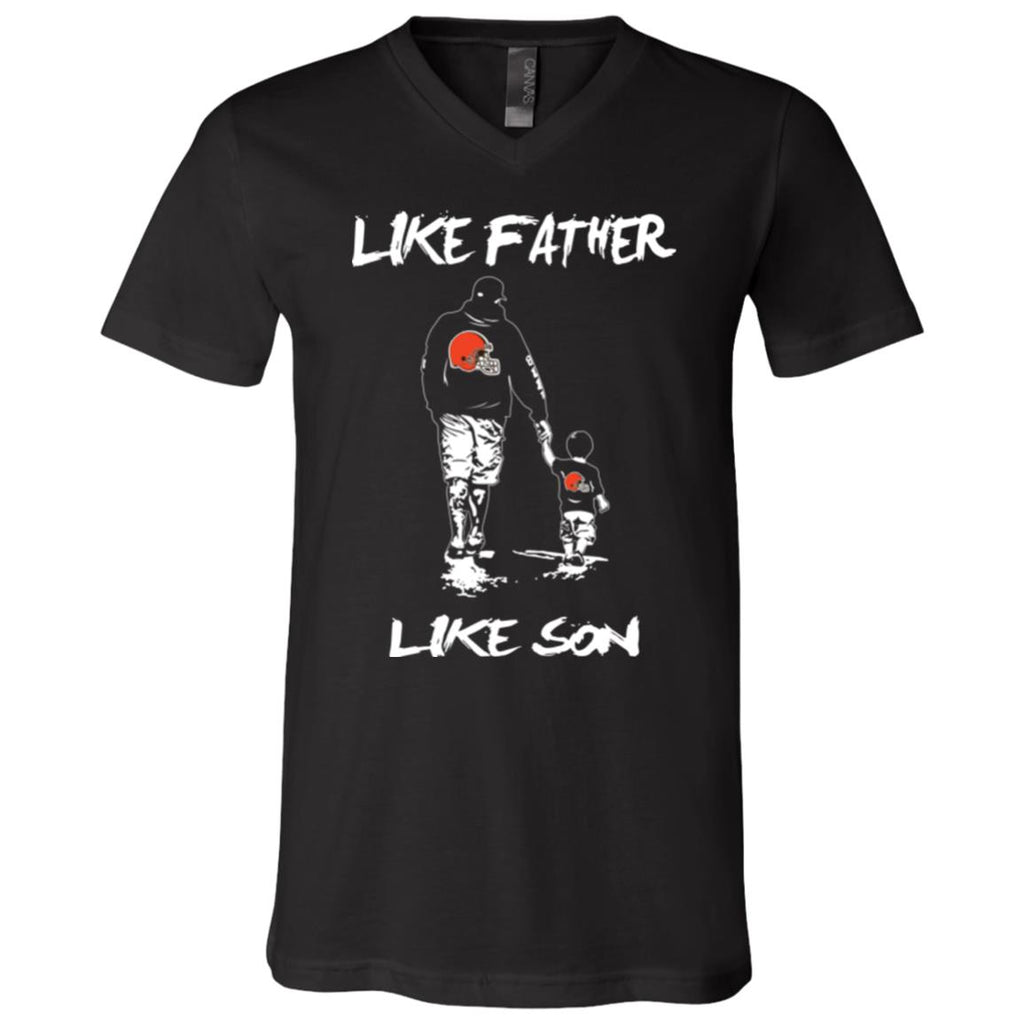Like Father Like Son Cleveland Browns T Shirt