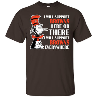 I Will Support Everywhere Cleveland Browns T Shirts