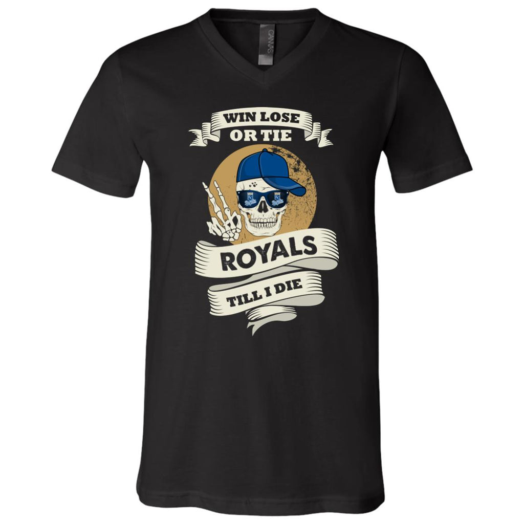 Skull Say Hi Kansas City Royals T Shirts