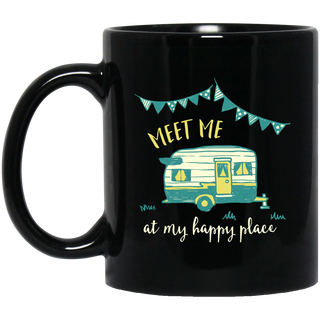Meet Me At My Happy Place Mugs